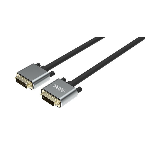UNITEK 5M DVI+D (24+1) MM 8.5MM (Y-C210DGY) - CAB-DVIDL-MM-5M-U-GY