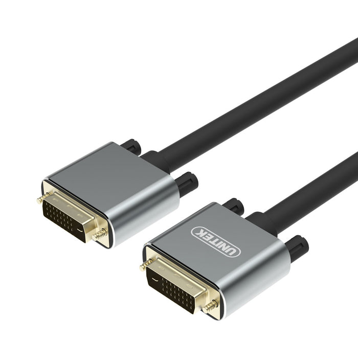 UNITEK 10M DVI24+1 MALE TO MALE (Y-C211DGY) - CAB-DVIVL-MM-10M-UGY