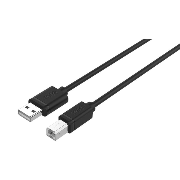 UNITEK 5M USB2.0 AM TO BM CABLE (Y-C421GBK) - CAB-USB2-AMBM-5M-U