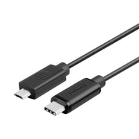 UNITEK 1M USB2.0 TYPE-C  M TO MICRO BM  (Y-C473BK) - CAB-USB-C-MICRO-1M-U
