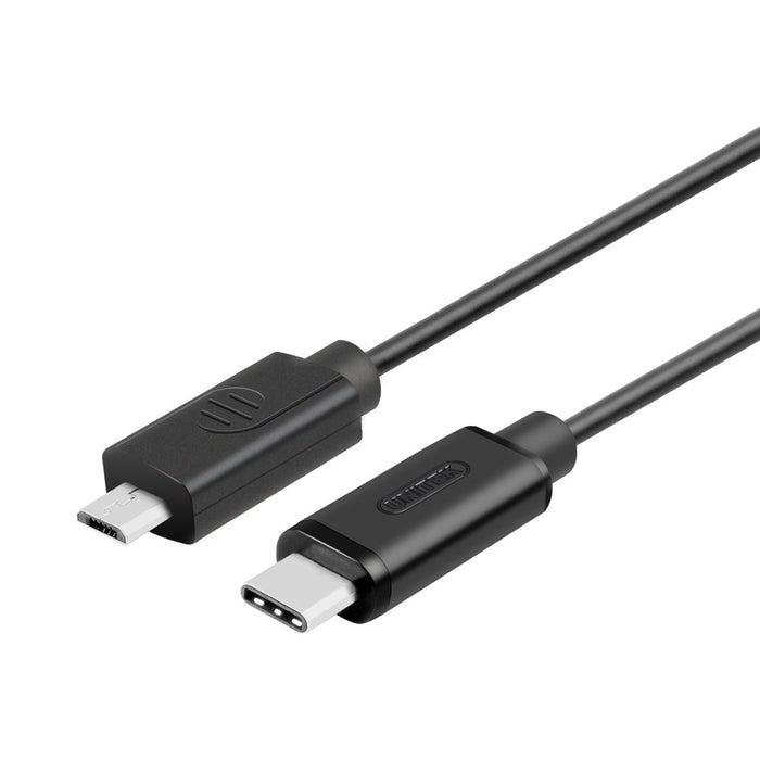 UNITEK 1M USB2.0 TYPE-C  M TO MICRO BM  (Y-C473BK) - CAB-USB-C-MICRO-1M-U