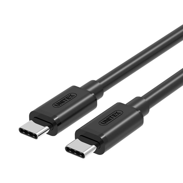 UNITEK 1M USB3.0 TYPE-C MALE TO MALE (Y-C477BK) - CAB-USB3-CM-CM-1M-U