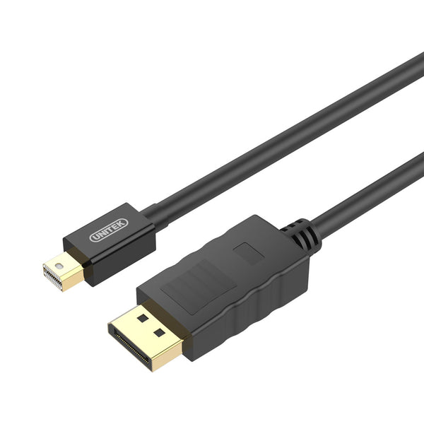 UNITEK 2M MINI DISP TO DISPLAYPORT (Y-C611BK) - CAB-MINIDP-DP-2M-U
