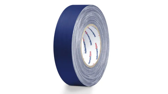 HellermannTyton Blue Insulation Tape - Flame Retardant Electrical Tape 18mm x 20m