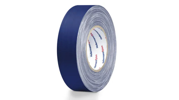 HellermannTyton Blue Insulation Tape - Flame Retardant Electrical Tape 18mm x 20m