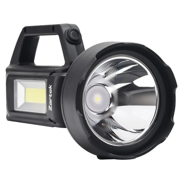 mini Spotlight, LED 200 Lumen, side COB worklight 3W, USB Rechargeable, Solar Charging, Powerbank