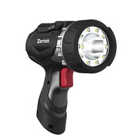LED Spotlight, Brightness 2200 Lm, 20W, Centre LED, 1100 Lm, Worklight 12 LEDs 1100 Lm, USB type C Rechargeable, Powerbank, Heavy Duty Aluminium & Rubber Casing, Shockproof IK06, Rainproof IP65, Includes USB charging cable
