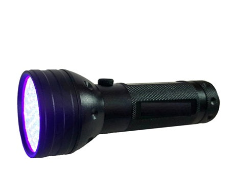 UV Flashlight, Scorpion Detection, 51 LED , Aluminium, 3 AA batteries incl