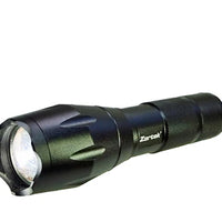 Zartek Bright Flashlight, LED, 
600 Lm, 6W, Aluminium, 
Zoom, USB Rechargeable, 18650 battery 1800mAH, mains plug in charger, tactical back switch