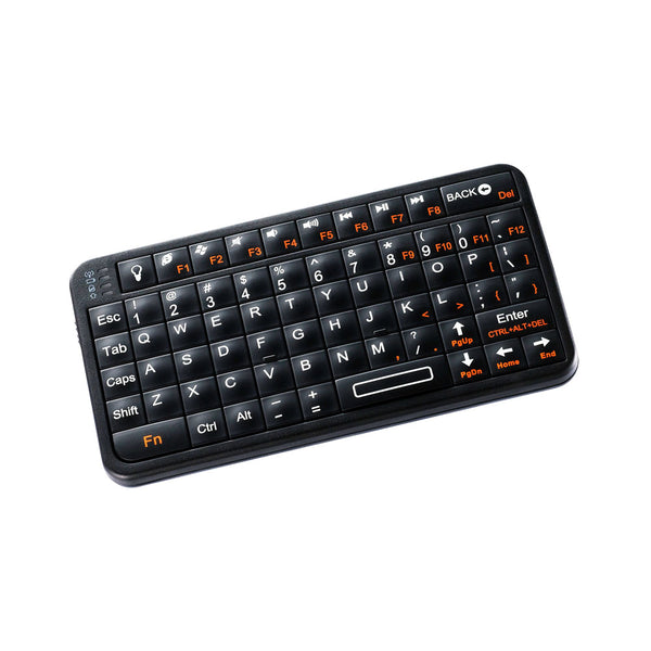 ZOWEETEK 2.4G 66-KEY MINI WIRELESS KBD + AIR MOUSE - KBD-ZW-51008