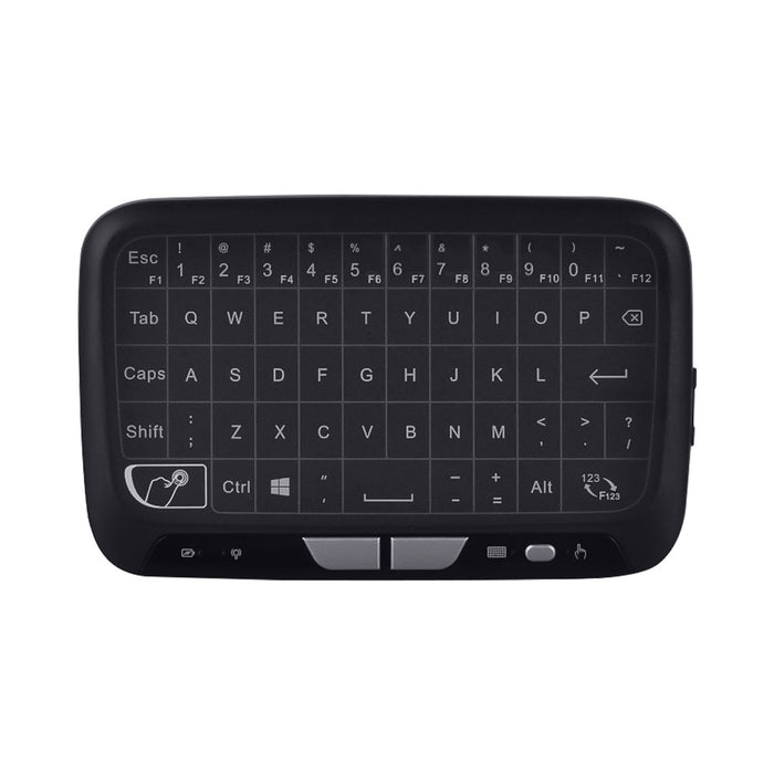 ZOWEETEK ZW-H18 2.4GHZ WIRELESS ULTRA MINI BACKLIT TOUCH PAD KEYBOARD COMBO - KBD-ZW-H18