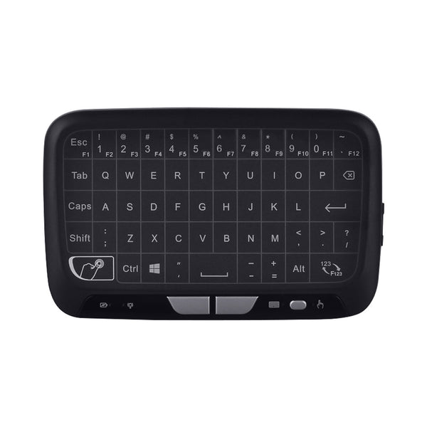ZOWEETEK ZW-H18 2.4GHZ WIRELESS ULTRA MINI BACKLIT TOUCH PAD KEYBOARD COMBO - KBD-ZW-H18