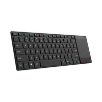 ZOWEETEK 2.4G WIRELESS KEYBOARD + TOUCH PANEL BLK - KBD-ZW-K22-BLK