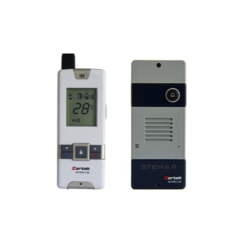 Zartek ZA-660-A  One button Digital Wireless Intercom kit, Gate station with Handset, relay board (CDP801)