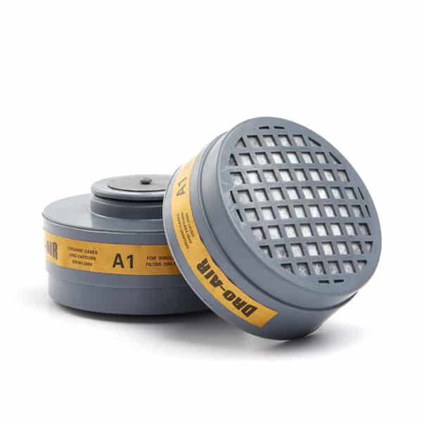 DROMEX FACE MASK SINGLE FILTER GAS A1 [2]  DHCS-A1