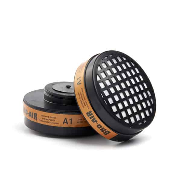 DROMEX FACE MASK TWIN FILTER GAS A1 [2]  DHCT-A1