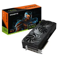 GIGABYTE nVidia GeForce RTX 5090 WINDFORCE OC  - 32GB GDDR7; 512-Bit Memory Bus; 1x HDMI; 3x DisplayPort; Min 1000W PSU. .