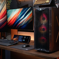 3200D RS ARGB Mid-Tower PC Case; 3x RS120 ARGB fans incl - Smoke.