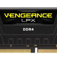 Corsair VENGEANCE® LPX 16GB (1 x 16GB) DDR4 DRAM 3000MHz C16 Memory Kit; 16-20-20-38; 1.2V; Black Corsair