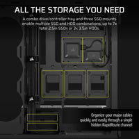 Corsair iCUE LINK 5000T LX RGB Mid-Tower PC Case; Black