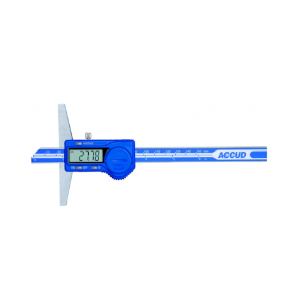 DIG. CALIPER 150MM 0.04MM ACC. HOOK DEPTH 0.01MM RES. S/STEEL