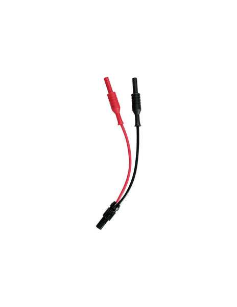 HellermannTyton T76 Adaptor (TABNACON): Red & Black Leads with Connector for Electrical Testing & Measurement - chavda.com