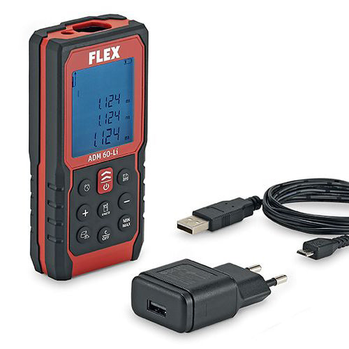 FLEX ADM60Li Laser Range Measurer, 03-60m | 447862