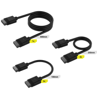 Corsair iCUE LINK Cable Kit with Straight connectors; Black