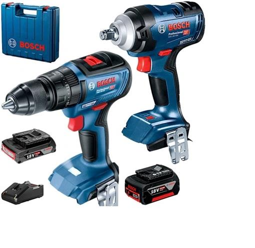 Bosch Cordless impact wrench GDS 18V-400 + GSB 18V-50 Combo