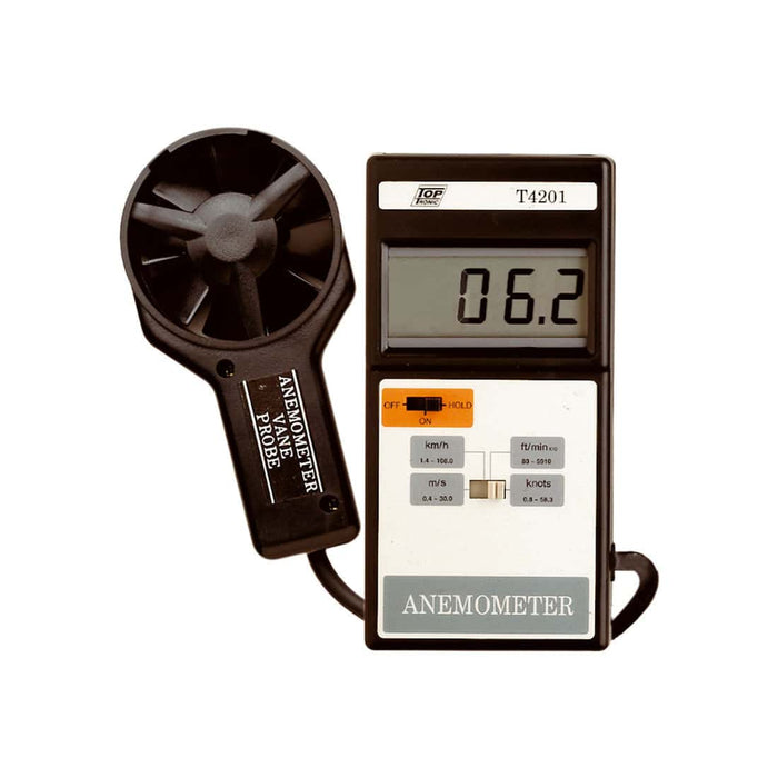 TOP Tronic T4201 Anemometer Vane Sensor: Wind Speed Meter. Measure wind speed with precision. Handheld device.