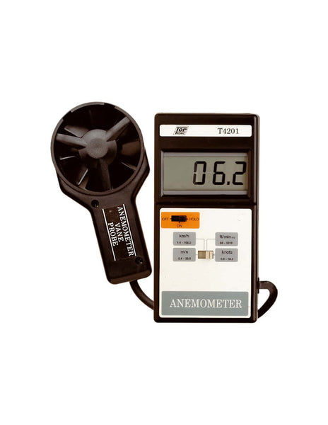 TOP Tronic T4201 Anemometer Vane Sensor: Wind Speed Meter. Measure wind speed with precision. Handheld device.