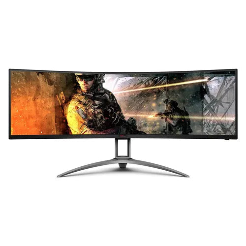 AOC AG493UCX2 AGON 5K Gaming Monitor|Curved 49 inch|Dual QHD 5120x1440 165Hz|1ms|HDMI DP UCB-C|VESA|FreeSync Premiu|2YR Warranty-AOC-AG493UCX2