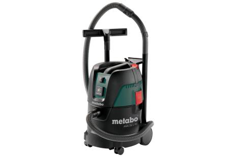 Metabo ASA 25 L PC Wet/Dry Dust Extractor - 25L Industrial Vacuum Cleaner