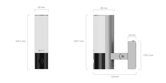 EZVIZ EL3 Wi-Fi Door Light Camera