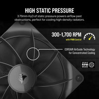 Corsair RX Series; iCUE LINK RX140; 140mm Fan; Single Pack