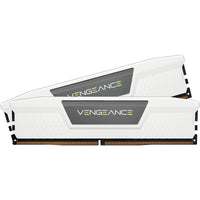 Corsair VENGEANCE® 32GB (2 x 16GB) DDR5 DRAM 5200 C40 Memory Kit; 40-40-40-77; 1.25V; Intel XMP White. .