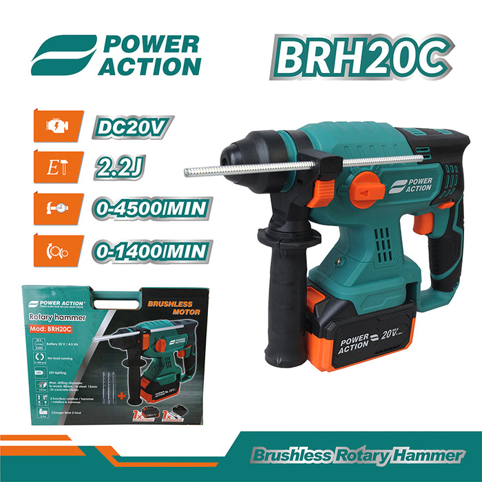 BRH20C DC20V Cordless brushless rotary hammer