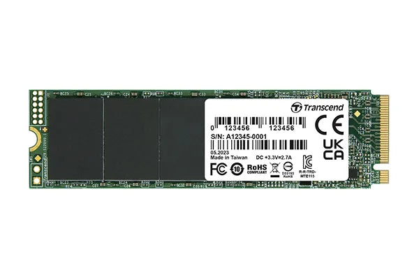 TRANSCEND 500GB MTE115S PCI-E GEN 3x4 M.2 2280 SSD 3D NAND - 3200 MB/s Read 2000 MB/s Write - 200 TBW Transcend