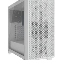 3000D AIRFLOW White Mid-Tower PC Case; 2x 3.5'' |  2x 2.5'' Drive Bays; Up to 360mm Radiator compatible; 2x 120mm fan incl