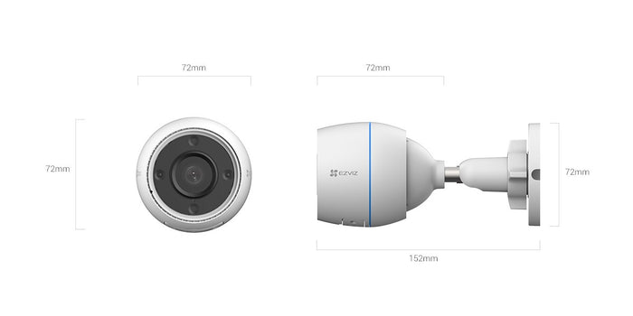 EZVIZ H3c Outdoor Bullet Camera