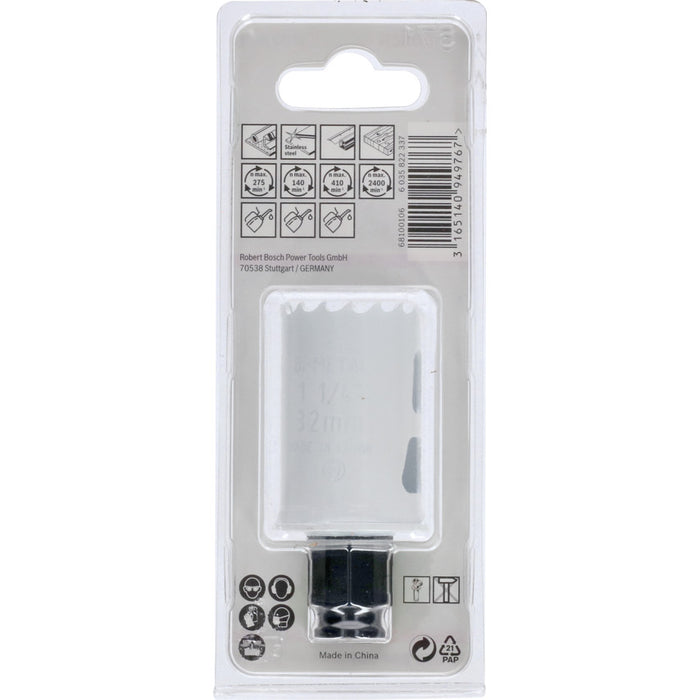 Bosch Bi-Metal Holesaw Adapter: Power Change Plus 1 1/4