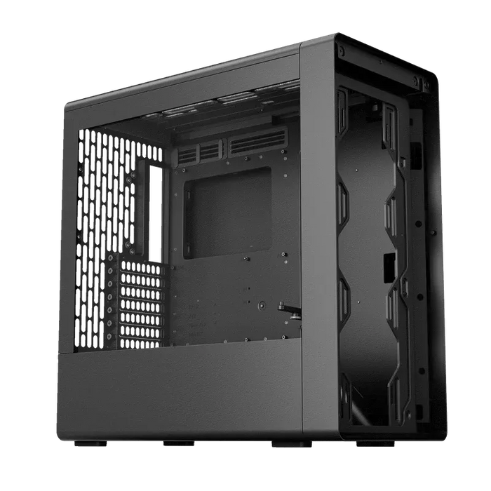 Aerocool HAVN BF 360 Flow Black EATX case - Adjustable GPU Bracket - Supports up to 7 fans (2x180; 1x140mm incl) - 2x 3.5'' or 4 Aerocool