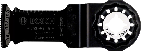 Bosch Starlock AIZ 32 APB BIM Oscillating Saw Blade - Wood & Metal Cutting, Plunge Cut