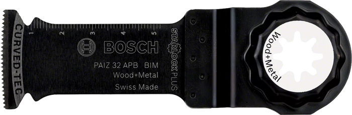 Bosch Starlock PAIZ 32 APB BIM Wood & Metal Oscillating Tool Blade - Plunge Cut Saw Blade
