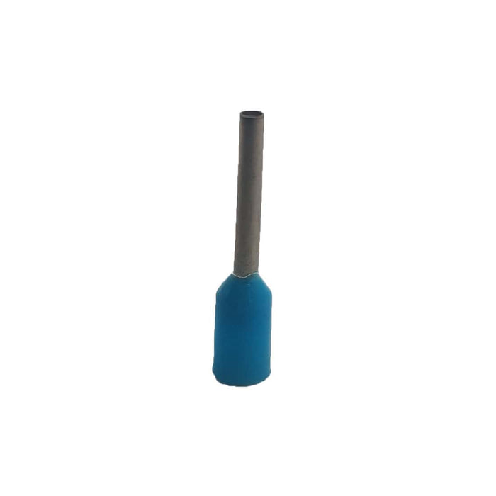 HellermannTyton Bootlace Ferrule Blue 0.75mm Wire Connector - Electrical Wire Termination
