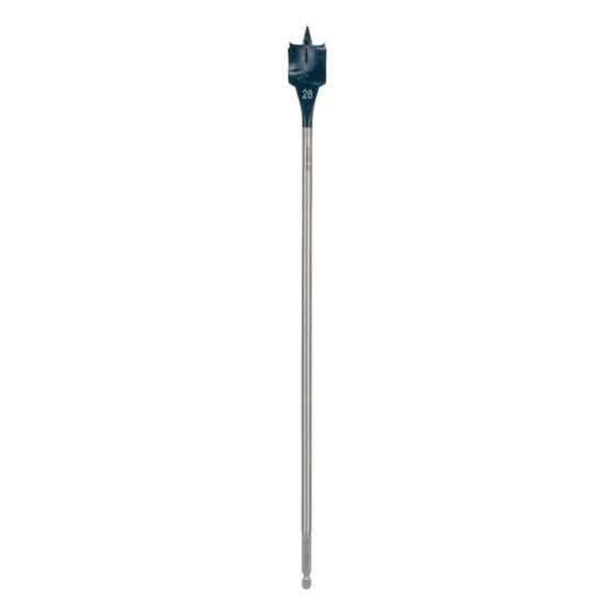 Bosch 28mm Spade Bit - Wood Drill Bit - Large Diameter Hex Shank Woodworking Tool