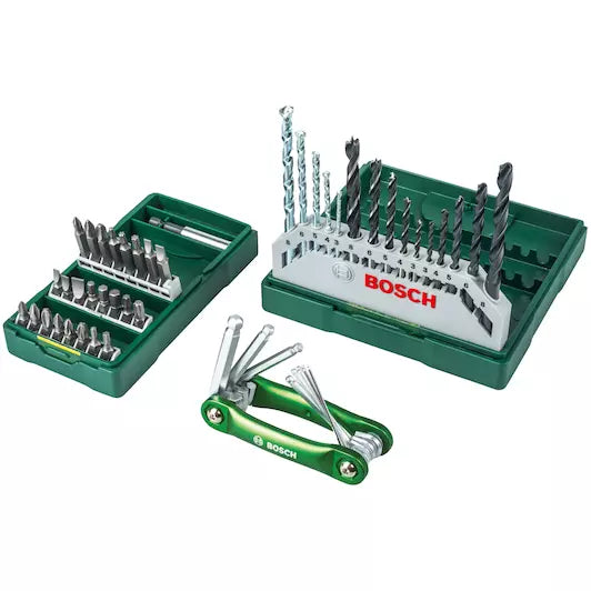 Bosch - X-Line Drill- and Screwdriver Bit Set TiN-coated 40 pieces - 2607017333