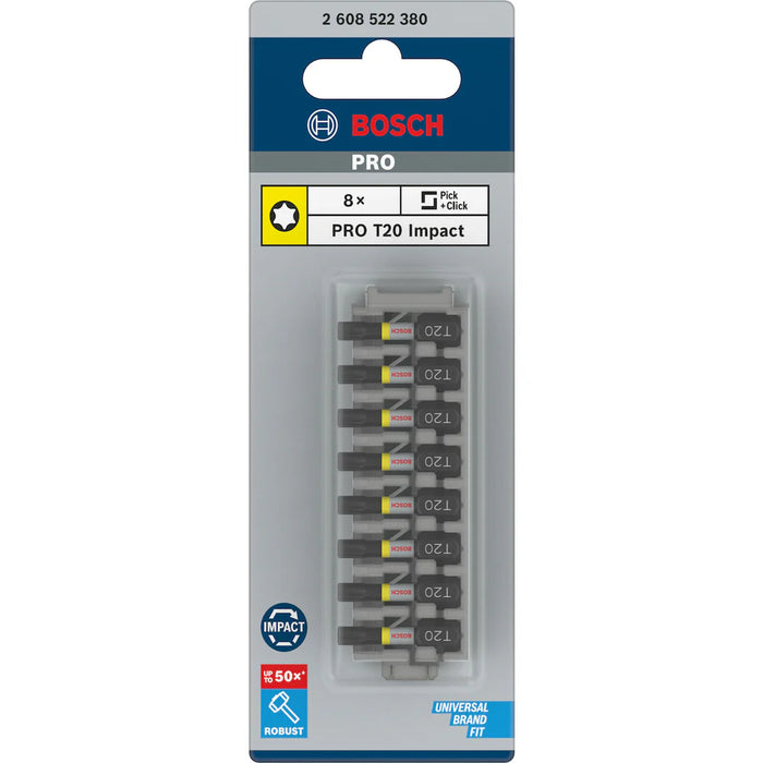 Bosch - Screwdriver Bit ImpactControl T20 - 2608522380