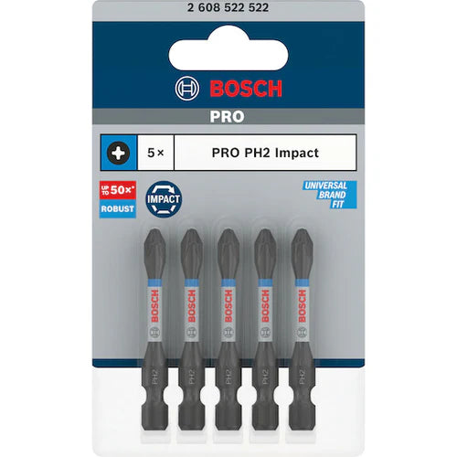 Bosch - Screwdriver bit PRO PH2 Impact - 2608522522