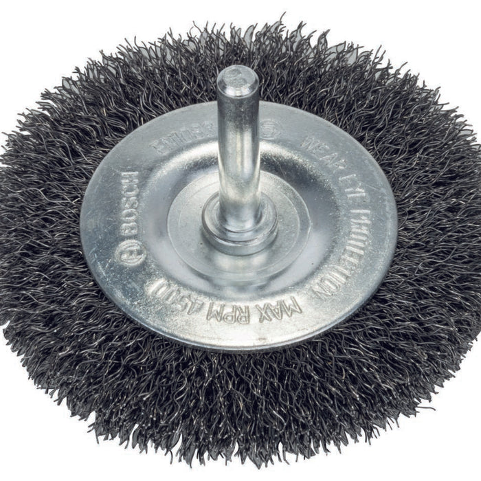 Bosch Brush - Wire wheel 75 mm, 0,2 mm, 16 mm for Drills (6 mm shank -  2608622053